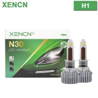 H1 Xencn Led N30ไฟหน้ารถพลังสูง60W 6000lm 6500K ลูเมนสูงสีขาว12V P14.5s Led คู่โคมไฟอัตโนมัติ