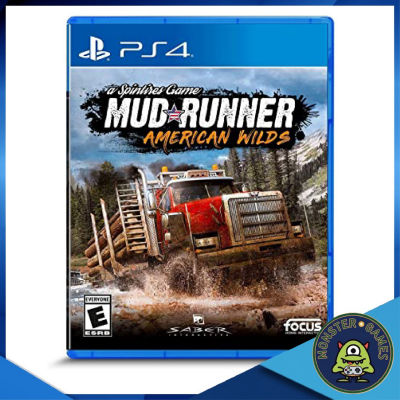 MudRunner American Wilds Ps4 Game แผ่นแท้มือ1!!!!! (MudRunner American Wild Ps4)(Mud Runner American Wilds Ps4)(Mud Runner American Wild Ps4)