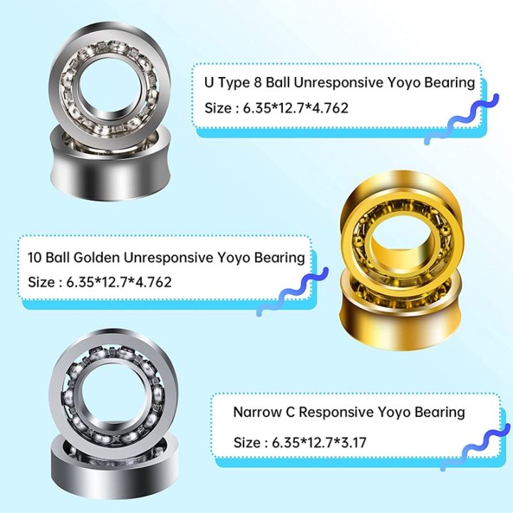 complete-yoyo-bearing-kit-10-ball-unresponsive-yoyo-bearing-yoyo-bearing-bearing-removal-tool-6yoyo-string-6yoyo-axles