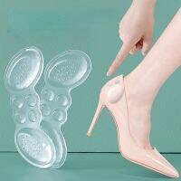 Women Silicone Gel Insoles for Shoes High Heel Transparent Pad Adjust Size  Protector Sticker Pain Relief Foot Care Insert Shoes Accessories