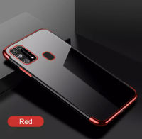 Case Realme 7i เคสเรียวมี เคส Realme 7i เคสนิ่ม TPU CASE เคสขอบสีหลังใส เคสกันกระแทก เคสซีลีโคน เคส realme 7i