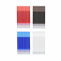 4 Colors 10pcs Heat Erasable Pens Auto-Vanishing Fabric Marker Sewing Tools