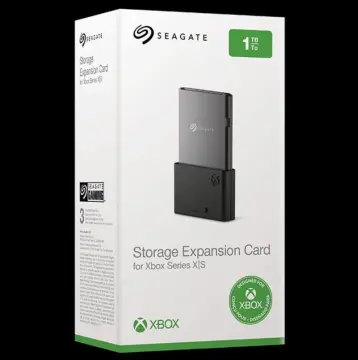 Seagate Storage Expansion Card For Xbox Series XS 1TB Solid State Drive -  NVMe Expansion SSD, Quick Resume, Plug & Play, Licensed(STJR1000400)