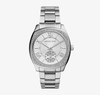 นาฬิกาข้อมือผู้หญิง Michael Kors Bryn Silver Dial Stainless Steel Silver MK6133