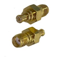 1pcs Connector Adapter SMA Female Jack to MCX Male Plug RF Coaxial Converter Wire Terminals 50ohm New Electrical Connectors