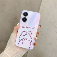 เคส Y77 VIVO กระต่ายน่ารักการ์ตูนหมีน่ารักพร้อม VIVOY77ฝาครอบโทรศัพท์ลายการ์ตูนน่ารักข้าง Y77เคสนิ่ม TPU