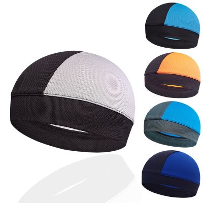 Cooling Skull Cap Helmet Lining Breathable Sweat Wicking Cycling Sports Running Hat Comfortable Outdoor Hiking Cap Quick Dry Cap