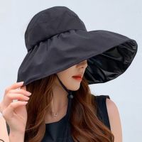 Top Wide Brim Hat Anti UV Female Protection Caps Outdoor Beach Cap