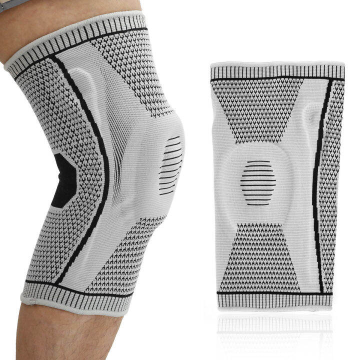 1pc-fitness-running-cycling-knee-support-braces-elastic-professional-silicone-medical-grade-knee-pads-for-basketball-volleyball