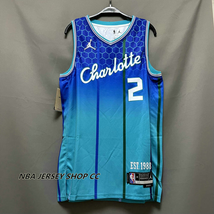 2021-22 New Original Heat Pressed Charlotte Hornets Basketball