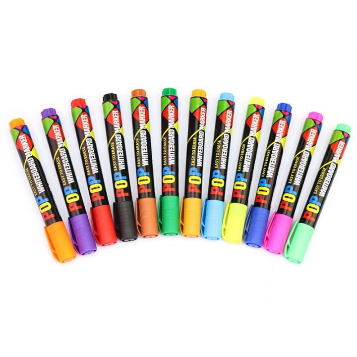 artriink-erasable-whiteboard-marker-8-12colors-refill-ink-office-school-home-student-childrens-drawing-white-board-pen