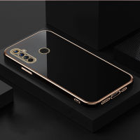 เคสโทรศัพท์สำหรับ Realme 11 Pro 11 Pro+ Realme 10 5G 10T 10 Pro 10 Pro+ Realme 9i 9 Pro+ 5 5i 6i  Realme 5 Pro Realme 3 3 Pro Realme 6 6s Realme 6 Pro Realme Narzo, ตรงขอบชุบกันกระแทกเคส TPU แบบนุ่มที่แม่นยำการป้องกันกล้อง