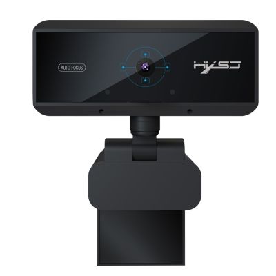 ZZOOI Webcam 1080P HDWeb Camera With Built-in HD Microphone USB Plug Auto Focus Computer Peripheral Web Camera 5M Pixels USB Webcam