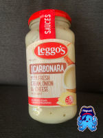 Leggos   Carbonara Sauce with Fresh Cream Onion &amp; Cheese Size 490 g.