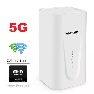 5G CPE Wifi Router 2.0Gbps, 3CA รองรับ 5G N28 N41 700/2600MHz AIS, DTAC, TRUE - Yeacomm