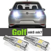 ไฟ LED ถอยหลัง2X โคมไฟสำรองอุปกรณ์เสริมสำหรับ VW Volkswagen Golf 6 7 Mk6 Mk7 2008-2018 2011 2012 2013 2014 2015 2016 2017