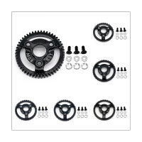 Hardened Steel 0.8M 32P Spur Gear for Traxxas Slash 2WD VXL Bandit Rustler Stampede Drag Slash Kit ,50T