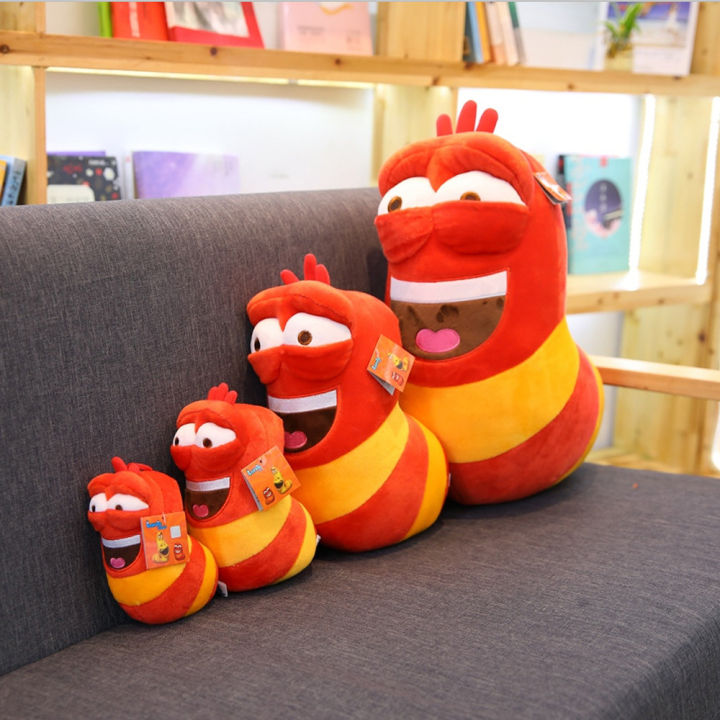 xuechuangying-cute-funny-girls-children-birthday-cartoon-gift-larva-plush-toys-stuffed-doll-insect-slug-worm