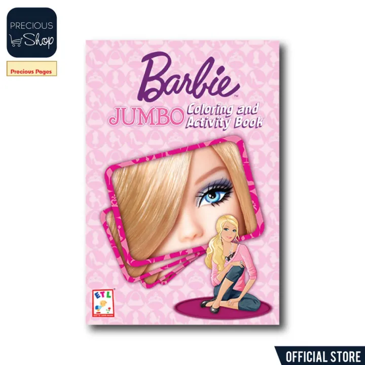 Barbie, Jumbo Coloring and Activity Book Lazada PH