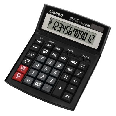 เครื่องคิดเลข Canon Calculator รุ่น WS-1210T ของแท้ สามารถออกใบกำกับภาษีได้