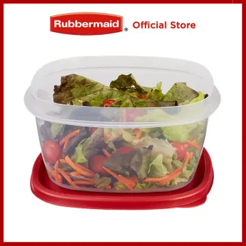 Rubbermaid Premier Easy Find Lids 14-Cup/3.3L Food Storage Container, Grey  