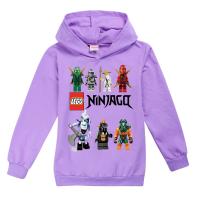 Legos Ninjago เสื้อฮู้ดแขนยาวสำหรับเด็กหญิง,เสื้อสเวตเตอร์มีฮู้ดเสื้อกันหนาวลายการ์ตูนสุดสร้างสรรค์เสื้อผ้าสำหรับเด็ก537เสื้อสเวตเชิ้ตลำลองเล่นกีฬา