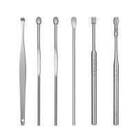 【cw】 6pcs Ear Cleaning Pick Wax Removal Earpick Baby Adults Set Cleaner !