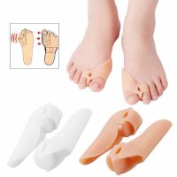 ♈❁ Toe Straightener Thumb Valgus Protector Silicone Gel Foot Fingers Toe Separator Bunion Adjuster Feet Pads Relief Foot Pain