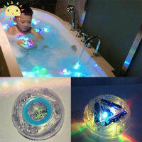 SS【ready stock】Kids Light-up Bathing  Toy Toddler Durable Floating Colorful Led Toy