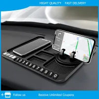 【Ann-Car】Car Dashboard Anti Slip Mat Sticky Pad Car Non-Slip Pad Phone Holder Phone Number Plate car interior accessories