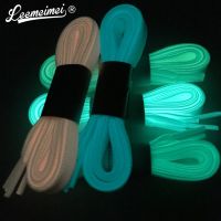 5pair Sport Luminous Shoelace Glow In The Dark Night Color Fluorescent Shoelace Athletic Sport Flat Shoe Laces