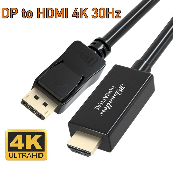 ช่องแสดงผลไปยังสาย-vga-dvi-hdmi-ที่เข้ากันได้4k-dp-to-hdmi-compatible-4k-vga-dvi-สายเคเบิลสำหรับ-hp-dell-asus-lenovo-แล็ปท็อปพีซี