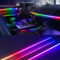 ?KALADA E39 F30รถ Bmw 3 AUDI A4 A3 A5 RGB ไฟ LED อะคริลิคริ้วสายไฟสร้างบรรยากาศ Hiasan Interior