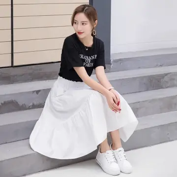 Shop Fitted White Skirt For Chubby with great discounts and prices online -  Dec 2023