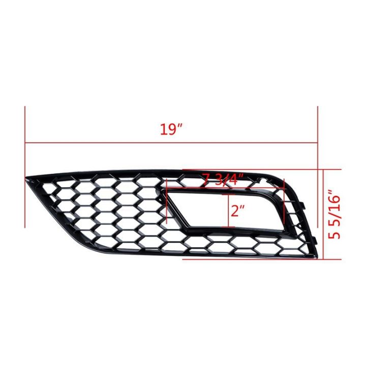 1pair-honeycomb-mesh-fog-light-frame-air-intake-grille-fog-light-grille-automobile-replacement-accessories-for-audi-a4-b8-5-2013-2016