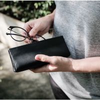 labrador SNAP eyeglasses case กล่องใส่แว่นตาหนังแท้ (LAA172)