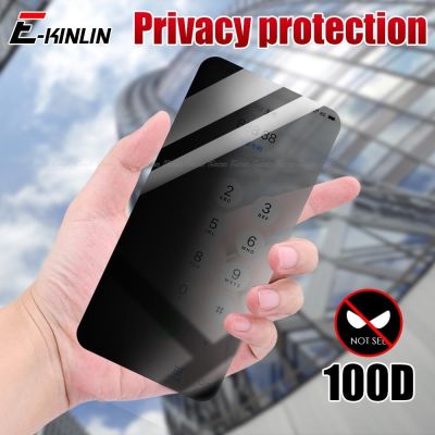 Privacy Glass Screen Protector Cover For Huawei Honor 9A 9X 8A 8X Pro Premium Anti Spy Peeping Tempered Glass Protective Film