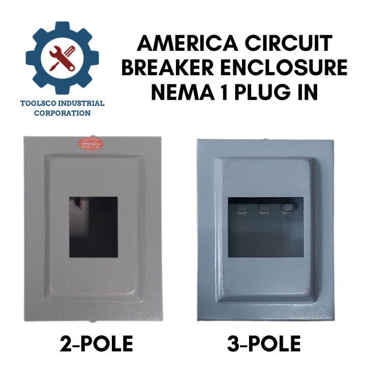 AMERICA CIRCUIT BREAKER ENCLOSURE NEMA 1 PLUG IN Lazada PH