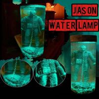 Jason Voorhees Collector Water Lamp Friday Jason Horror Figurine Light Movie Characters รูปปั้นฮาโลวีนของที่ระลึก Home Decor