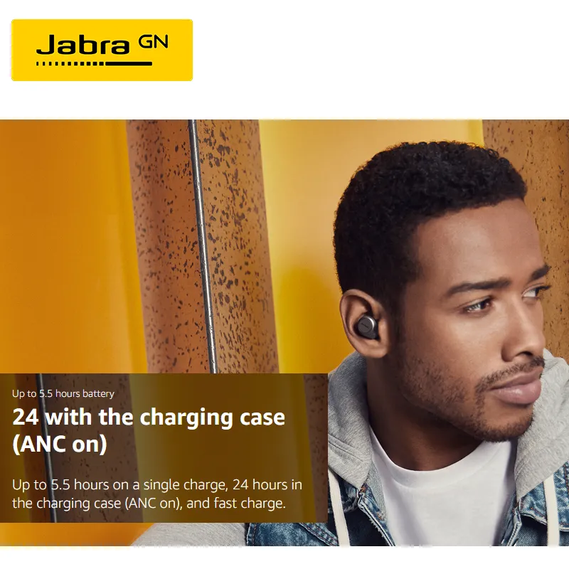 Jabra elite discount 75t fast charge