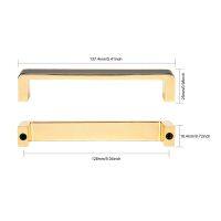 Cabinet Handles Solid Pulls 2 Pack Classic Cabinet Hardware for Kitchen Cupboard Door, Bedroom Dresser Drawer