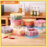 GOTORADE ซีลกันรั่ว กล่องเก็บของสด การเก็บรักษา การป้องกันแมลง กล่องเครื่องจ่าย ง่ายต่อการทำความสะอาด วัสดุที่ปลอดภัย ถังเก็บของ อุปกรณ์สำหรับห้องครัว