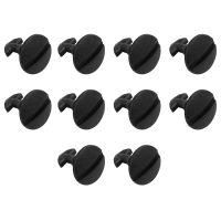 10X DYR500010 Auto Fastener Clips Rear Bumper Tow Cover Clip for Range Rover Sport 05-13 Land Rover Discovery 04-13