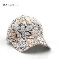 Maershee หมวกเบสบอลแฟชั่นผ้าฝ้ายพิมพ์ Snapback ผู้ชายผู้หญิงหมวกหมวกที่มีคุณภาพสูงฤดูใบไม้ร่วง/ฤดูหนาวพ่อหมวก