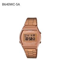 CASIO แท้100% รุ่น B640WC-5ADF สายสเตนเลส สีโรสโกลด์