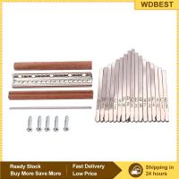 WDBEST Kalimba Mmira DIY 17คีย์ W/สะพานเปียโนนิ้วหัวแม่มือสำหรับ Luthier