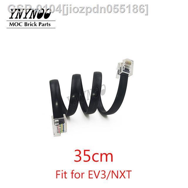 เป็นเวลา-jiozpdn055186-10-p-s-lote-ev3-linha-de-dados-conector-cristal-cabo-bb601เซ็นเซอร์มอเตอร์-blocos-constru-as-modelo-apto-para-nxt-rob-o-45544-9898