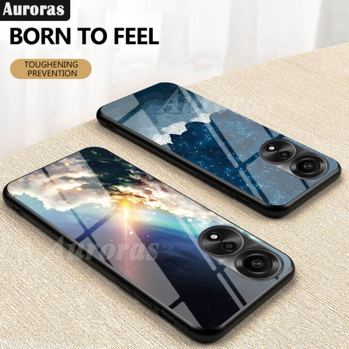 เคสโทรศัพท์สำหรับ-honor-x5-plus-เคสป้องกันหิมะกระจกเทมเปอร์แบบไล่ระดับสีสำหรับ-honor-x5-plus