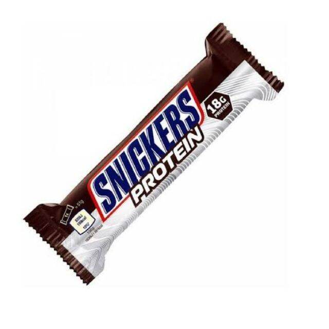 ส่งฟรี พร้อมส่งsnickers protein bar โปรตีนบาร์ จาก อเมริกา (51 g.) มี