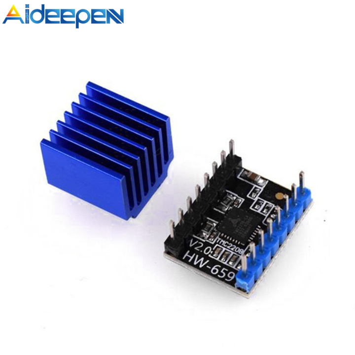 Aideepen TMC2208 V2.0 Stepper Motor Driver Mute with Heatsink 3D ...